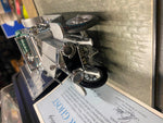 Franklin MINT 1907 Rolls Royce Silver Ghost Diecast Model in 1:24 Die Cast Displ