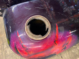 Indian Chief Gas TAnks Dual Cap Custom Chopper Harley Softail Rigid Vtg Motorcyc
