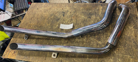 1 3/4 Drag Pipes Harley Softail Heritage Fatboy 89-05? Exhaust FXST Chopper