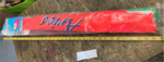 Vtg Aries Stunt Kite 55” Wingspan by Go Fly A Kite Orange Holiday Fall Toy Beach
