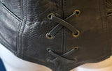 NEW REAL LEATHER MILWAUKEE WI LADIES SIZE LARGE LEATHER MOTORCYCLE JACKET