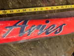Vtg Aries Stunt Kite 55” Wingspan by Go Fly A Kite Orange Holiday Fall Toy Beach