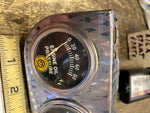Vtg Oil Pressure Amp Guages Acc Pkg Hot Rod Muscle Car Under Dash Old Skool Chev