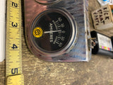 Vtg Oil Pressure Amp Guages Acc Pkg Hot Rod Muscle Car Under Dash Old Skool Chev