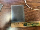 VTG Antique Early 1900s Glass Photo Negative Slide Photo Dog In Front Of Fence