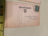 Antique Postcards Vtg Christmas Collectible 1920's unused Postmarked 1921 Holida
