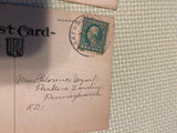 Antique Postcards Vtg Christmas Collectible 1920's unused Postmarked 1921 Holida