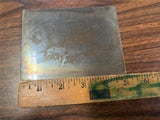 VTG Antique Early 1900s Glass Photo Negative Slide Photo Pig With Piglets Farm