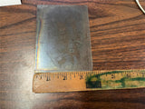 VTG Antique Early 1900s Glass Photo Negative Slide Photo Pig With Piglets Farm