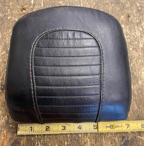 Ribbed Sissybar Pad Harley Sportster dyna Softail Chopper FXR Backrest Passenger