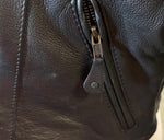 NEW HOT LEATHERS LADIES SIZE EXTRA LARGE LEATHER MOTORCYCLE JACKET LIGHTWEIGHT