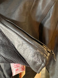 NEW HOT LEATHERS LADIES SIZE EXTRA LARGE LEATHER MOTORCYCLE JACKET LIGHTWEIGHT