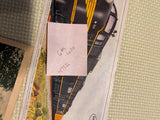 Vtg collectible display card Erie Railroad 5400 HP Diesel Freight General motors