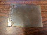 VTG Antique Early 1900s Glass Photo Negative Slide Photo Girl With Dog By Fence