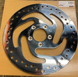 OEM Poished SS Front Brake Rotor Harley Left Sportster 11.8 Dyna Softail 2014^