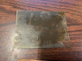 VTG Antique Early 1900s Glass Photo Negative Slide Photo Girl With Dog By Fence