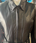 YUKON JACK LADIES SIZE XL LEATHER MOTORCYCLE JACKET VENTED ZIPOUT LINING