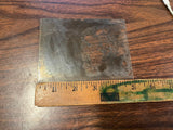 VTG Antique Early 1900s Glass Photo Negative Slide Photo Farmhouse Ducks
