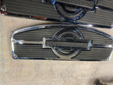 Chrome rubber Nostalgic Floorboards Inserts Pads Harley heritage Touring Glide F