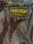NEW UNIK LADIES SIZE 16 LEATHER MOTORCYCLE JACKET