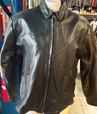 NEW UNIK LEATHER APPAREL LADIES SIZE XL LEATHER MOTORCYCLE JACKET ZIP OUT LINING