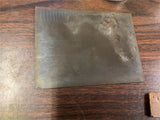 VTG Antique Early 1900s Glass Photo Negative Slide Photo Dog Playing In Field
