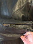 NEW UNIK LEATHER APPAREL LADIES SIZE XL LEATHER MOTORCYCLE JACKET ZIP OUT LINING