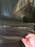 NEW UNIK LEATHER APPAREL LADIES SIZE XL LEATHER MOTORCYCLE JACKET ZIP OUT LINING