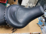 Wide Touring Mustang Vintage Seat Harley Shovelhead FX FLH Panhead Electra Glide