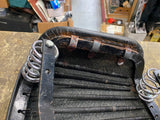 Lycett Style Sprung Pillion Saddle Motorcycle Passenger Seat BSA Triumph Norton