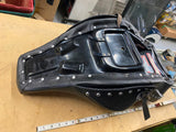 Wide Touring Mustang Vintage Seat Harley Shovelhead FX FLH Panhead Electra Glide