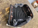 Lycett Style Sprung Pillion Saddle Motorcycle Passenger Seat BSA Triumph Norton