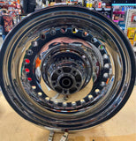 Chrome Rear Wheel Harley Softail Fatboy 17x6 Solid Drilled FLSTF Custom Chopper