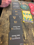 Vtg Offbrand Beer Coaster Collection Zipfer Union Lou blah guinness turia amstel