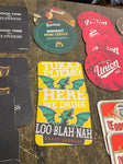 Vtg Offbrand Beer Coaster Collection Zipfer Union Lou blah guinness turia amstel