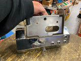 Octagonal Hex Chrome Oil Tank Harley Softail 1989-99 Custom Chopper Electric Sta