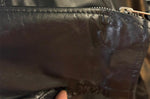 INTERSTATE LEATHER UNISEX SIZE LARGE LEATHER MOTORCYCLE JACKET ZIPOUT LINER