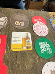 Vtg Offbrand Beer Coaster Collection Zipfer Union Lou blah guinness turia amstel