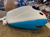 Gas Tank Crushed Ice Frosted Teal Pearl Harley FLHRC Road King Classic 2016 08^