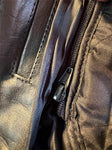 REAL LEATHER MILWAUKEE WI LADIES SZ XL LEATHER MOTORCYCLE JACKET ZIP OUT LINER