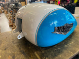 Gas Tank Crushed Ice Frosted Teal Pearl Harley FLHRC Road King Classic 2016 08^