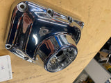Chrome OEM Cam Timer cover Harley Twin CAm Sensor hole 25243-99 Touring Dyna