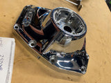 Chrome OEM Cam Timer cover Harley Twin CAm Sensor hole 25243-99 Touring Dyna
