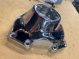Chrome OEM Cam Timer cover Harley Twin CAm Sensor hole 25243-99 Touring Dyna