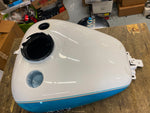 Gas Tank Crushed Ice Frosted Teal Pearl Harley FLHRC Road King Classic 2016 08^