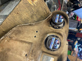 Inner Outer Fairing Kit Harley Quad Speakers Radio Heritage Fatboy Motorcycle