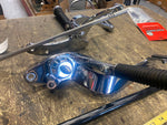 OEM Harley Forward Controls Dyna Wide Glide Superglide Street Bob Chrome Ext Peg