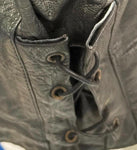 UNIK LIGHTWEIGHT PREMIUM LADIES SZ 58 LEATHER MOTORCYCLE JACKET ZIPOUT LINING
