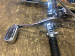 OEM Harley Forward Controls Dyna Wide Glide Superglide Street Bob Chrome Ext Peg
