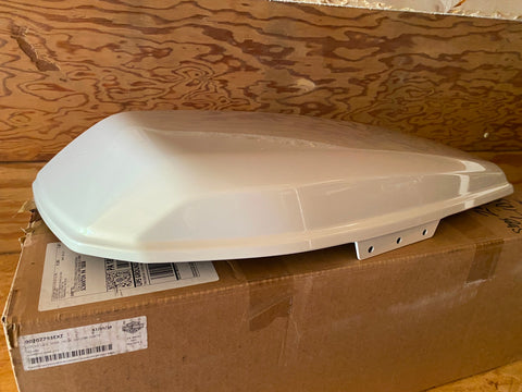 Helix Golden White SAddlebag Lid Harley Touring FLH Street Road Glide 2024 OEM T